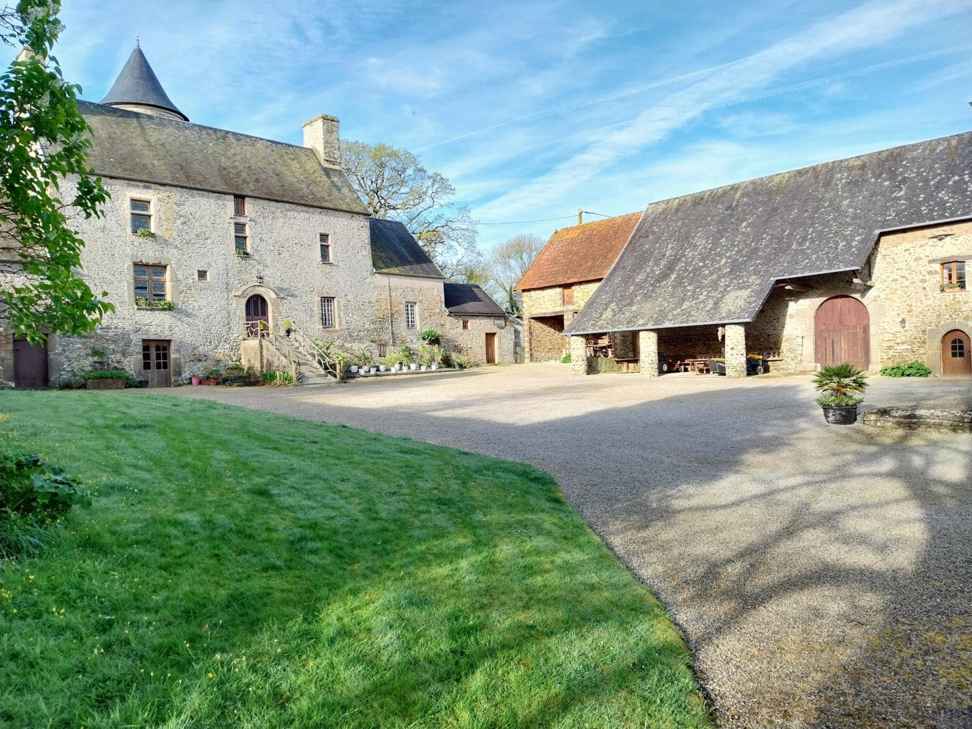 Manoir De La Foulerie Bed & Breakfast Ancteville Exterior photo