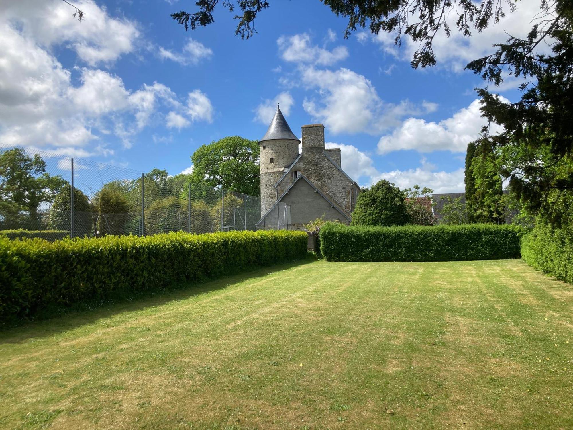 Manoir De La Foulerie Bed & Breakfast Ancteville Exterior photo
