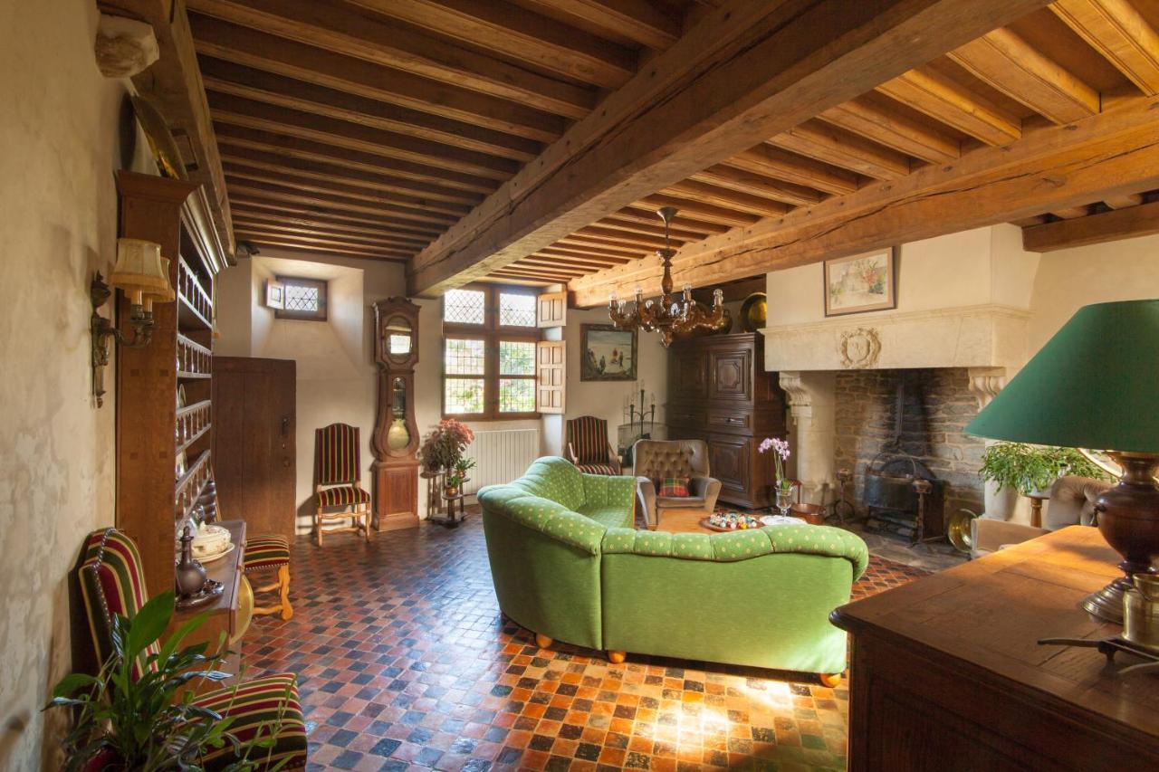 Manoir De La Foulerie Bed & Breakfast Ancteville Exterior photo